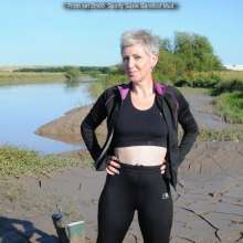 DungeonMasterOne: Susie, in yoga pants, barefoot in the mud!