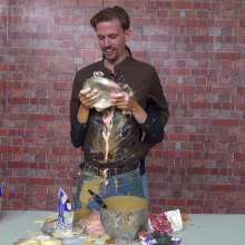 WamtasticUK: Adam and James Messy Cookery Lesson and Pie Fight