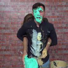 WamtasticUK: Adam and James Messy Cookery Lesson and Pie Fight
