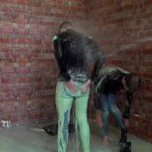 WamtasticUK: Adam and James Messy Cookery Lesson and Pie Fight