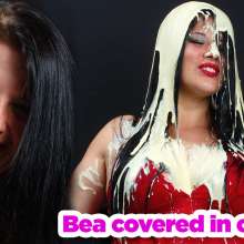 WAM Photography: Bea Covered in Custard