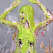 Miss Nicole: Courtney Is Initiated with Slime and Pies in Leather Pants