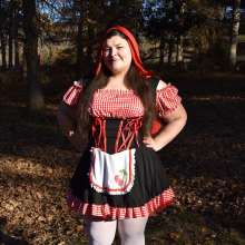 JD and Messy Andi: Trick or Treat?  Little Red Riding Hood Edition