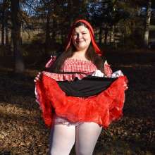 JD and Messy Andi: Trick or Treat?  Little Red Riding Hood Edition
