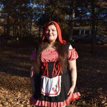 JD and Messy Andi: Trick or Treat?  Little Red Riding Hood Edition