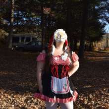 JD and Messy Andi: Trick or Treat?  Little Red Riding Hood Edition