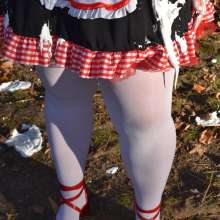 JD and Messy Andi: Trick or Treat?  Little Red Riding Hood Edition