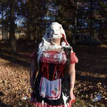 JD and Messy Andi: Trick or Treat?  Little Red Riding Hood Edition