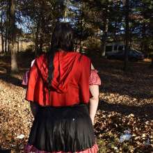 JD and Messy Andi: Trick or Treat?  Little Red Riding Hood Edition