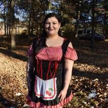 JD and Messy Andi: Trick or Treat?  Little Red Riding Hood Edition