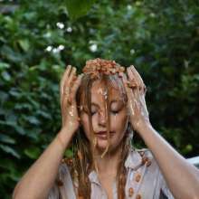 eileenvogel: W387 Eileen covered in beans