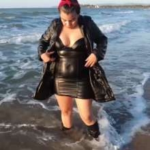 wam2: leather girl in the Caribbean