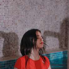 Wet Live Team: I Slowly Swam in the Pool and Enjoyed, Wetlook Girl