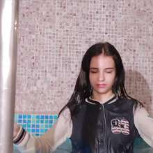 Wet Live Team: I Slowly Swam in the Pool and Enjoyed, Wetlook Girl