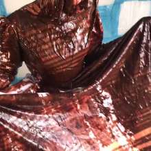 RevSlymsford: Kaydens' Wedding Gown Destruction: From White To Chocolate!
