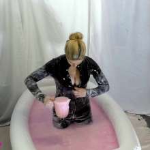 CandyCustard: Lottie Lalay PVC Catsuit and Deep Gunge