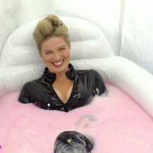 CandyCustard: Lottie Lalay PVC Catsuit and Deep Gunge