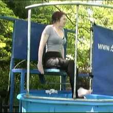 GungeTankBabes: Dunk Tank Babes--Join Mach as she is Dunked for the first time