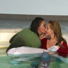 Lara_eurowam: Maya Is Kissing with Her Girlfriend