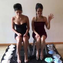 XXXMESS: Messy Milfs Sloptober 25th video available!  Dressed up and pied!