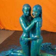 Lara_eurowam: Reka and Andrea Had Fun Covering each Other with Slime