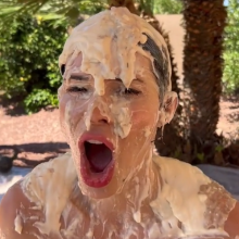 Slimed Models: Brunette Bunny is Back!