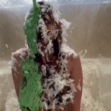 Slimed Models: Vivi's Biggest Mess Ever With Slimed Models!