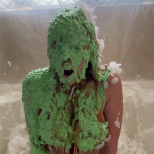 Slimed Models: Vivi's Biggest Mess Ever With Slimed Models!