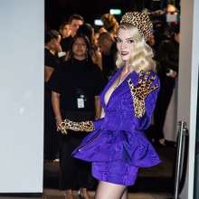 Z.brannigan: Anya Taylor-joy's Cruella de Vil Inspired Outfit