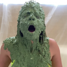 Slimed Models: Slimed Models $1 Clip Of The Week: Vivi Slimed With Dog Food