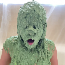 Slimed Models: Slimed Models $1 Clip Of The Week: Vivi Slimed With Dog Food