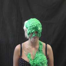 RevSlymsford: Strip Or Slime!  Scarlett Ends Topless + Covered In Mess