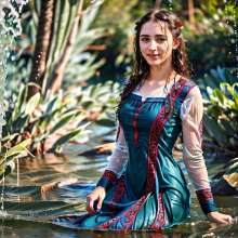 Wetmaxiskirts: Glamour AI Wetlook: Model "Photo Movie Realistic"--third image selection