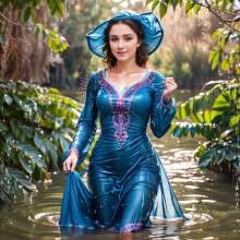 Wetmaxiskirts: Glamour AI Wetlook: Model "Photo Movie Realistic"--third image selection