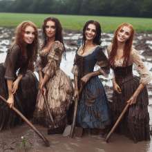 Wetmaxiskirts: 