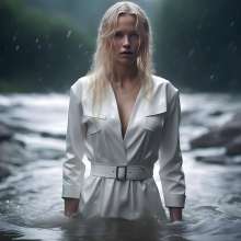 Lavette: Wet Leather and Latex