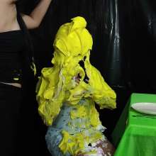 WamByWamStudio: Angry Waitress Humiliates Ruby with a Dirty Mess