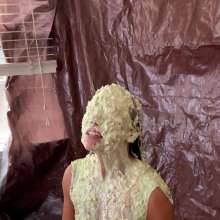 Slimed Models: April Fish Slimed Nude