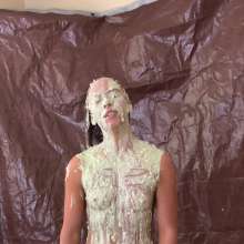 Slimed Models: April Fish Slimed Nude
