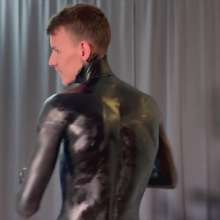 Your Wet Cat: Black Absorption into the Paint, Andrey Tore His Panties