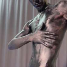Your Wet Cat: Black Absorption into the Paint, Andrey Tore His Panties