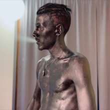 Your Wet Cat: Black Absorption into the Paint, Andrey Tore His Panties