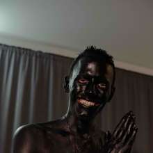 Your Wet Cat: Black Absorption into the Paint, Andrey Tore His Panties
