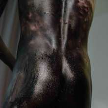 Your Wet Cat: Black Absorption into the Paint, Andrey Tore His Panties