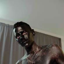 Your Wet Cat: Black Absorption into the Paint, Andrey Tore His Panties