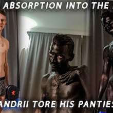 Your Wet Cat: Black Absorption into the Paint, Andrey Tore His Panties