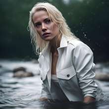 Lavette: Wet Leather and Latex