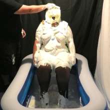 CheekyLuna: CheekyLuna's Pie Per Reply Burlesque Meets 78 Pies