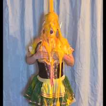 Chloe of PieroProductions: Chloe G Is... Beer Maid Gunged