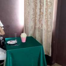 AngieWAM: Crazy Waitress: Angie's Outfit Is Ruined with Cherry Pies